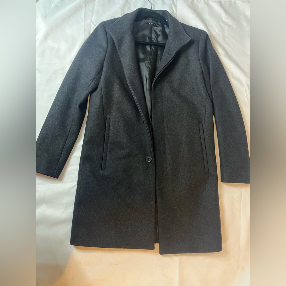 NWOT Theory Women's Black Coat - Sz S